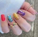 Golden Jewels Nail Wraps