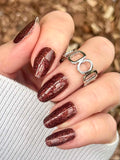 Chocolate Truffle Nail Wraps