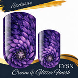Orchid Vortex Nail Wraps