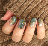 Enchanted Emerald Nail Wraps