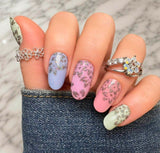 Gatsby Blooms Overlay Nail Wraps