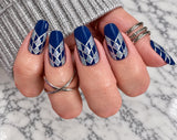 Denim & Diamonds Nail Wraps