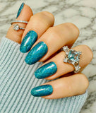Seaside Pop Plaid Nail Wraps