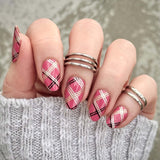 Manhattan Plaid Nail Wraps
