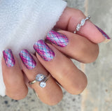 Lolli Pop Plaid Nail Wraps