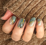 Enchanted Emerald Nail Wraps