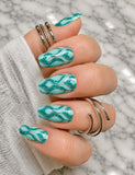 Caribbean Radiance Nail Wraps