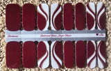 Bordeaux Bliss Nail Wraps