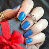 Sapphire Tigress Nail Wraps