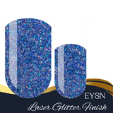 Sapphire Prism Nail Wraps