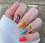 Golden Jewels Nail Wraps