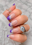 Periwinkle French Nail Wraps