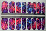 Stained Glass Nail Wraps