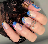 Twilight Garden French Nail Wraps