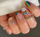 Clearly Love French Nail Wraps