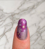 Violet Velvet Nail Wraps