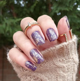 Violet Meadow Nail Wraps