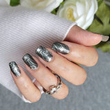 Emerald Petals Nail Wraps