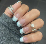Frosty French Nail Wraps