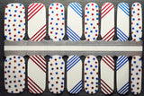 Red White & You Overlay Nail Wraps