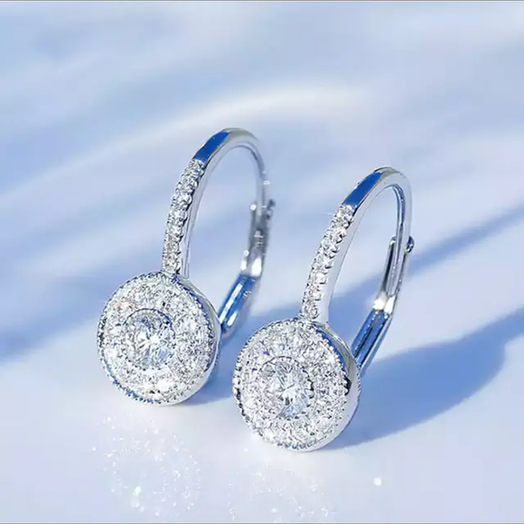 Mystic Mirage Earrings (SilverTone)