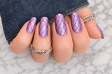 Grapevine Pop Plaid Nail Wraps