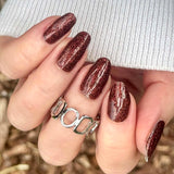 Chocolate Truffle Nail Wraps