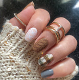Oxford Plaid Nail Wraps