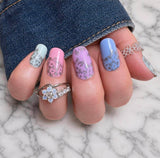 Gatsby Blooms Overlay Nail Wraps