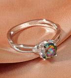 Ring - Mystic Topaz (SilverTone)