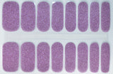 Glistening Lilac Gel Nail Wraps (SG105)