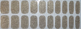 Champagne On Ice Gel Nail Wraps (Chrome, NG143)