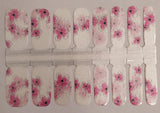 Delicate Flowers Nail Wraps (Shimmer) Stylish