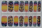 Sunset Nail Wraps (Glitter) Stylish