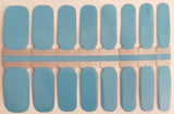 16 units of Blue Topaz Nail Wraps Stylish
