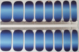 16 units of Blue Horizon Nail Wraps