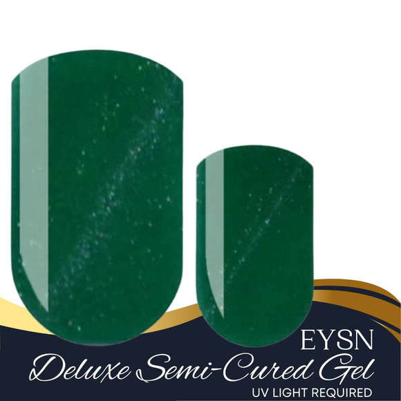 Green Cats Eye Gel Nail Wraps (NG166)