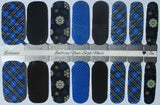 Winter Blues Nail Wraps