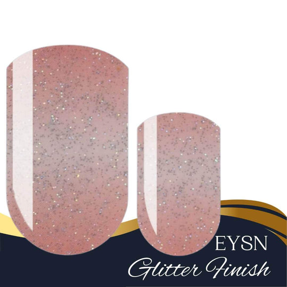 Blush Sparkle Nail Wraps