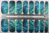 Glowing Waters Nail Wraps