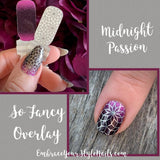 Midnight Passion Nail Wraps (Shimmer) Stylish