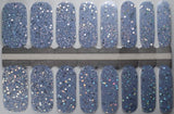 Crystal Blue Waters Nail Wraps
