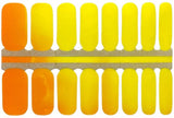 Tangerine Sunrise Nail Wraps(Color Changing)