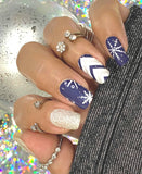 Winter Nights Fallen Nail Wraps