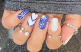 Winter Nights Fallen Nail Wraps