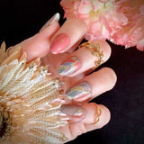 Coral Goddess Nail Wraps Stylish