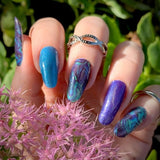 Lagoon Love Nail Wraps (Shimmer) Stylish