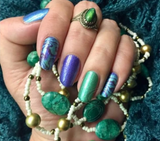 Lagoon Love Nail Wraps (Shimmer) Stylish