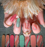 Melon Delight Nail Wraps (Sheer) Stylish