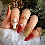 Oh So Boho Nail Wraps Holiday Spirit